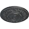Ekena Millwork Rose Ceiling Medallion (Fits Canopies up to 13 1/2"), Hand-Painted Pewter, 33 7/8"OD x 2 3/8"P CM33ROPES - alternate 3